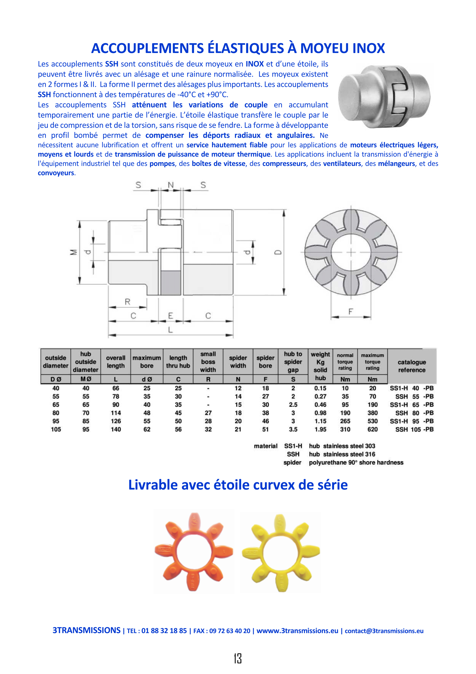 Page13 : Accouplement élastique ATEX — Accouplement