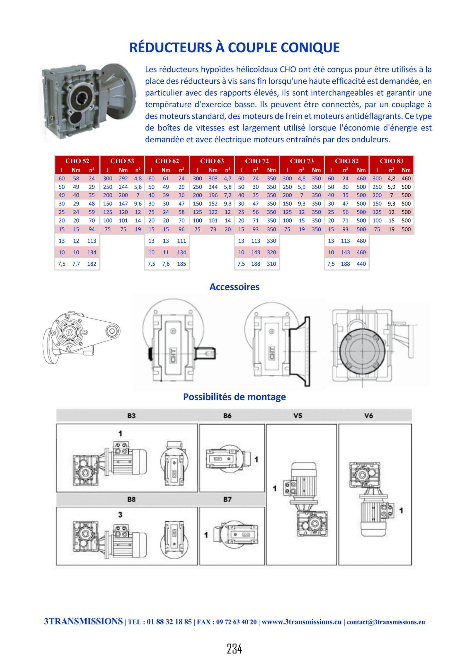 Page234 : Réducteur Orthogonal — Réducteur