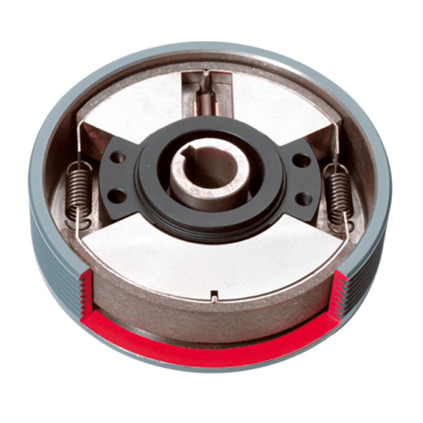 Embrayage centrifuge à 2 masselottes — Embrayage / Frein