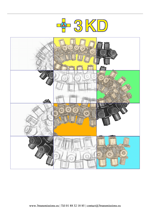 Chaine multidirection 3KD — Chaîne