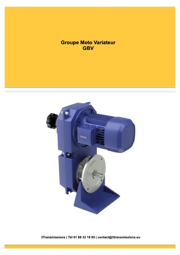 Moto Variateur GBV